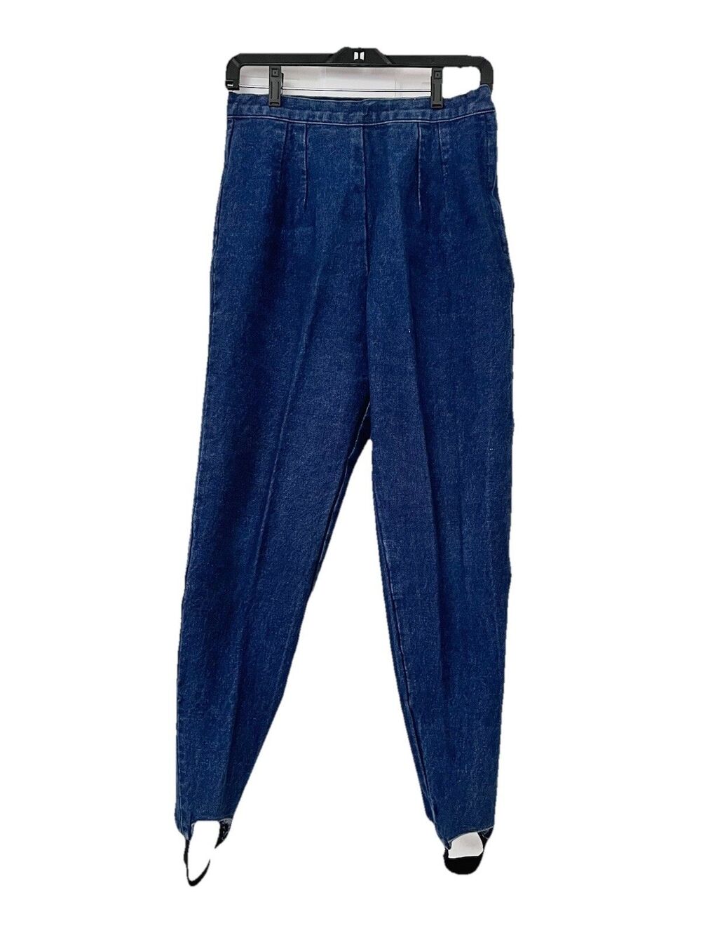 VTG 80s David David Stirrup Jeans Denim Pant Size High Rise Blue W29 L28
